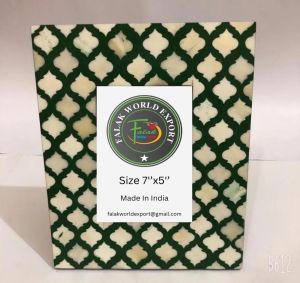 Bone Inlay Photo Frame