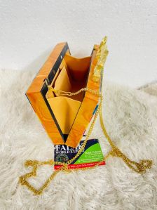 Multicolor Resin Clutch Bag