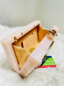 Handmade Resin Clutch Bag