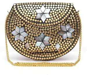 Ladies Metal Clutch Bag