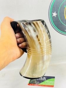 Horn Beer Mug