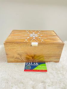 Rectangle Wooden Jewellery Storage Box