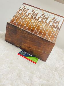Handcrafted Wooden Storage Box