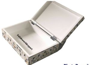 Pearl Inlay Wooden Jewellery Box