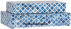 Designer Bone Inlay Jewellery Box