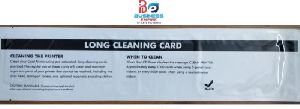 Long Cleaning Card for Thermal Printer IDP Evolis Magicard