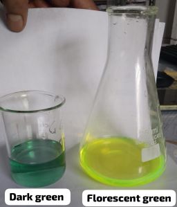 fluorescent green dye oil soluble