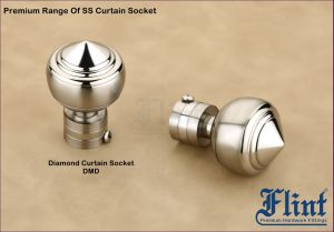 Diamond SS Curtain Bracket