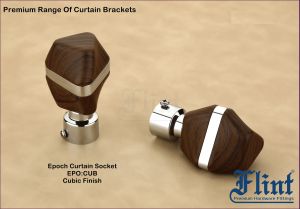 Epoch Zinc Curtain Bracket