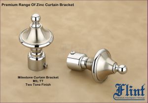 Milestone Zinc Curtain Bracket