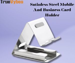 Mobile Stand with Visiting Card Holder