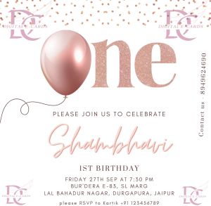 Birthday Invitation Card