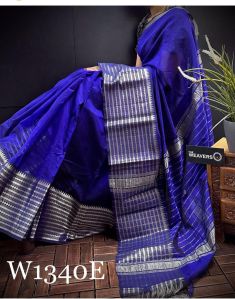 Mangalagiri Silk Weaving Design Saree