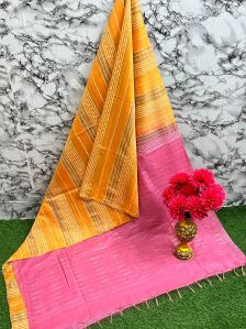 Semi Tussar Silk Saree