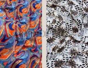 Printed Chiffon Fabric