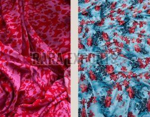 Printed French Crepe Fabric