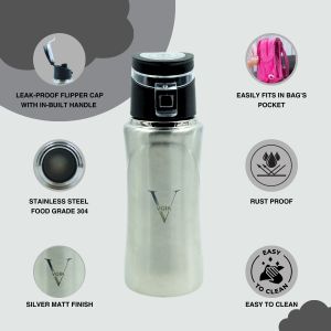 Voik Kiddo Matt Flip Cap Water Bottle 500ml