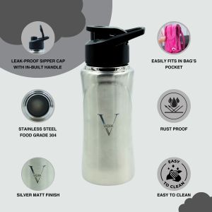 Voik Kiddo Matt Sipper Water Bottle 500ml