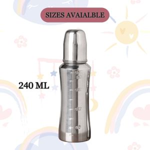 Voik Vega Stainless Steel Baby Feeding Bottle 240ml