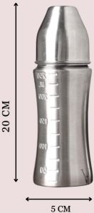 Voik Vega Wide Stainless Steel Baby Feeding Bottle 240ml