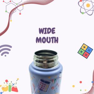 Voik Kiddo Science Stainless Steel Screw Water Bottle 500ml