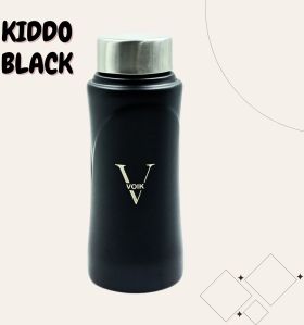 Voik Kiddo Black Screw Water Bottle 500ml