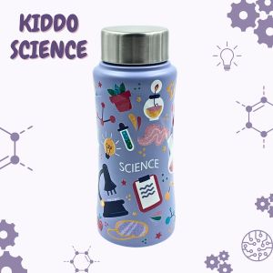 Voik Kiddo Science Stainless Steel Screw Water Bottle 500ml