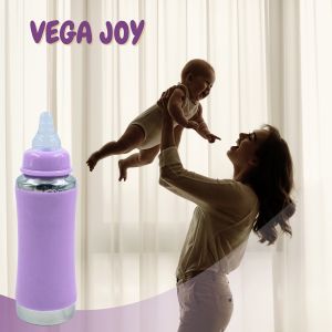 Voik Vega Joy Purple Stainless Steel Baby Feeding Bottle 240ml