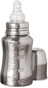 Voik Vega Stainless Steel Baby Feeding Bottle 140ml