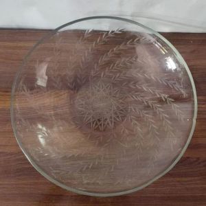 12 Inch Glass Fruit Bowl