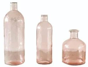 Glass Flower Vase Set