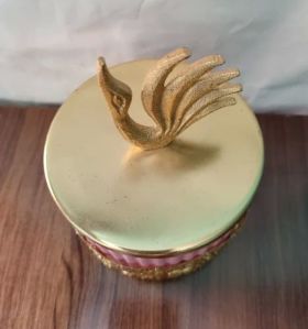 Glass Dry Fruit Jar with Metal Lid