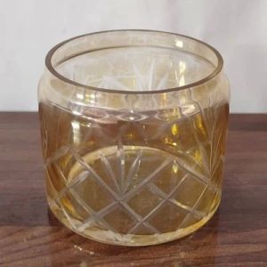 Brown Glass Jar