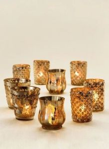 Mercury Glass Votive