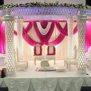 Wedding Fiber Mandap