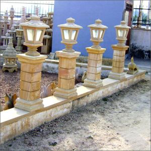 Sandstone Lamp Pillar