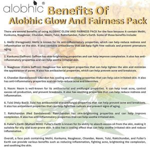 Alobhic Glow and Fairness Face Pack