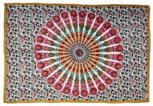 Pink Lotus Handcrafted Wall Hanging