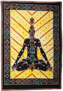 Handmade Yoga Meditation Tapestry Wall Hanging