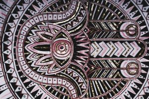Hamza Hand Decorated Wall Hanging