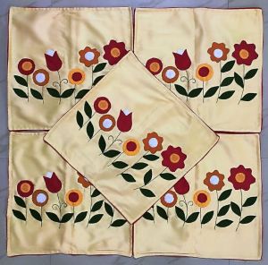 Handmade Spring Flowers Cushion Covers