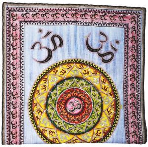 Om Chakra Tapestry Wall Hanging