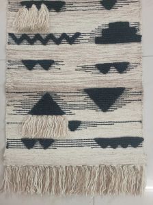 Tassel Tufted Woven Wall Hanging