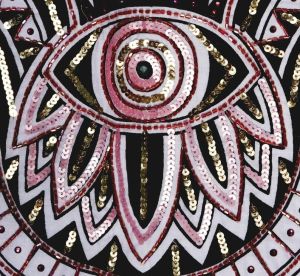 Hamza Hand Decorated Wall Hanging