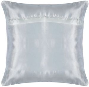 Handmade Golden Silver Maple Leaves Beaded Cushion Covers
