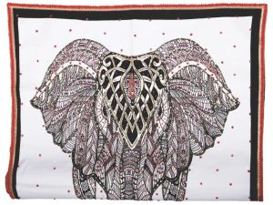 Decorated Elephant Handmade Wall Hanging