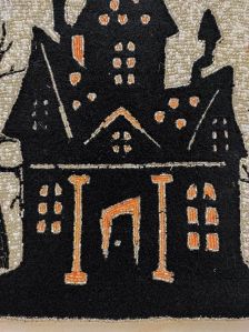 Halloween Beaded Table Runner