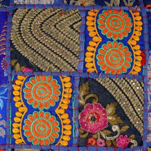 Designer Patchwork Cushion Cover