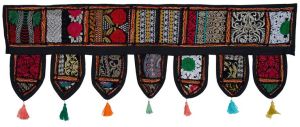 Vintage Patchwork Toran Indian Embroidered Door Hangings