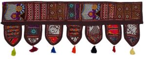 Vintage Patchwork Toran Indian Embroidered Door Hangings